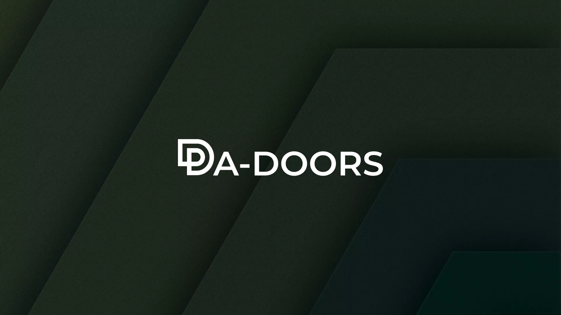 Создание логотипа компании «DA-DOORS» в Строителе